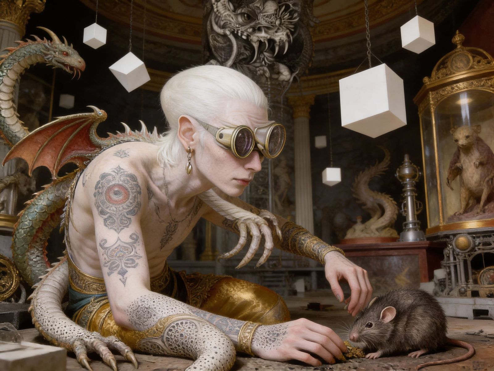 Cryptid Taxidermy Museum in Post Apocalyptic Wonderland