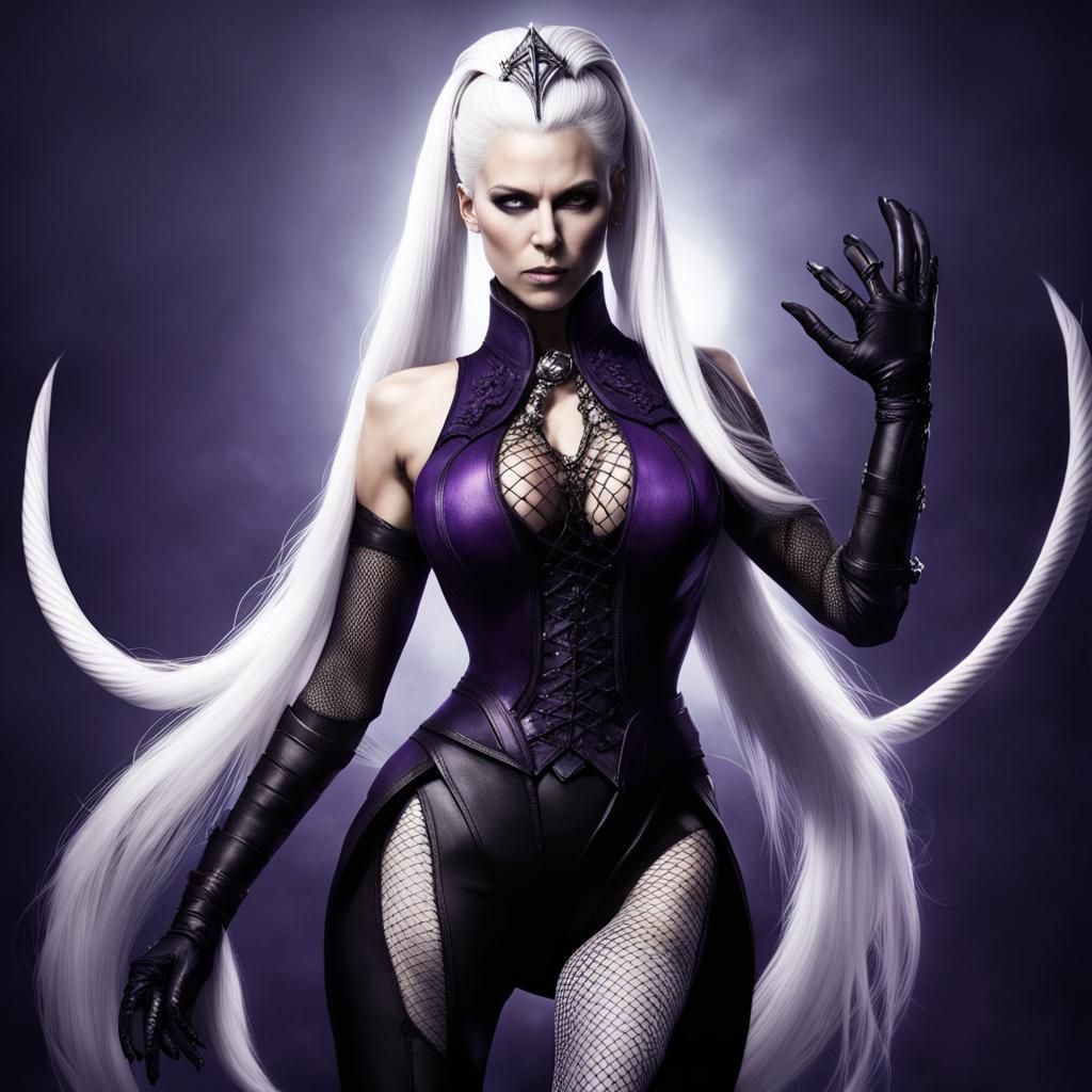Sindel from Mortal Kombat: Digital Portrait