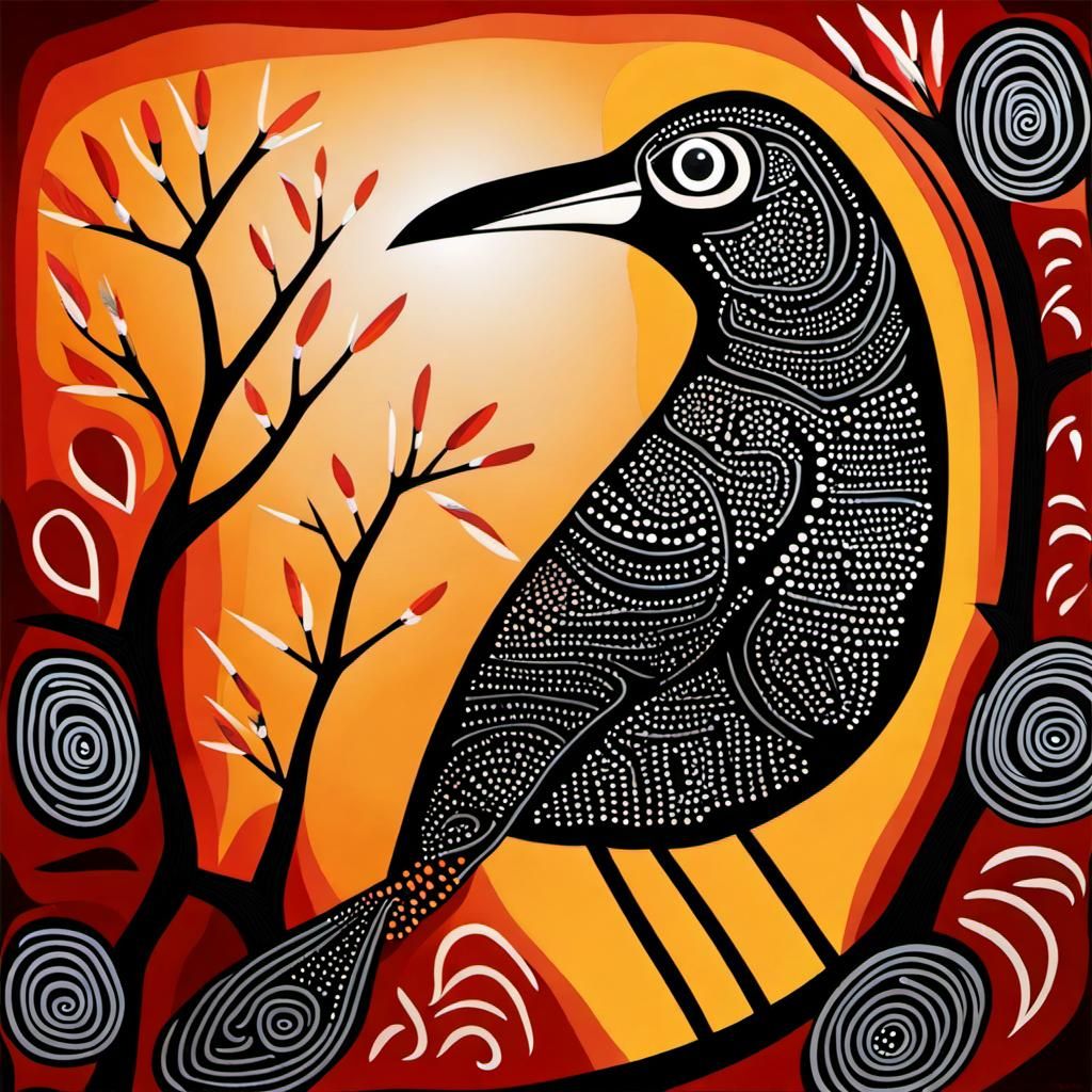 Aboriginal Bird Art: A Digital Interpretation