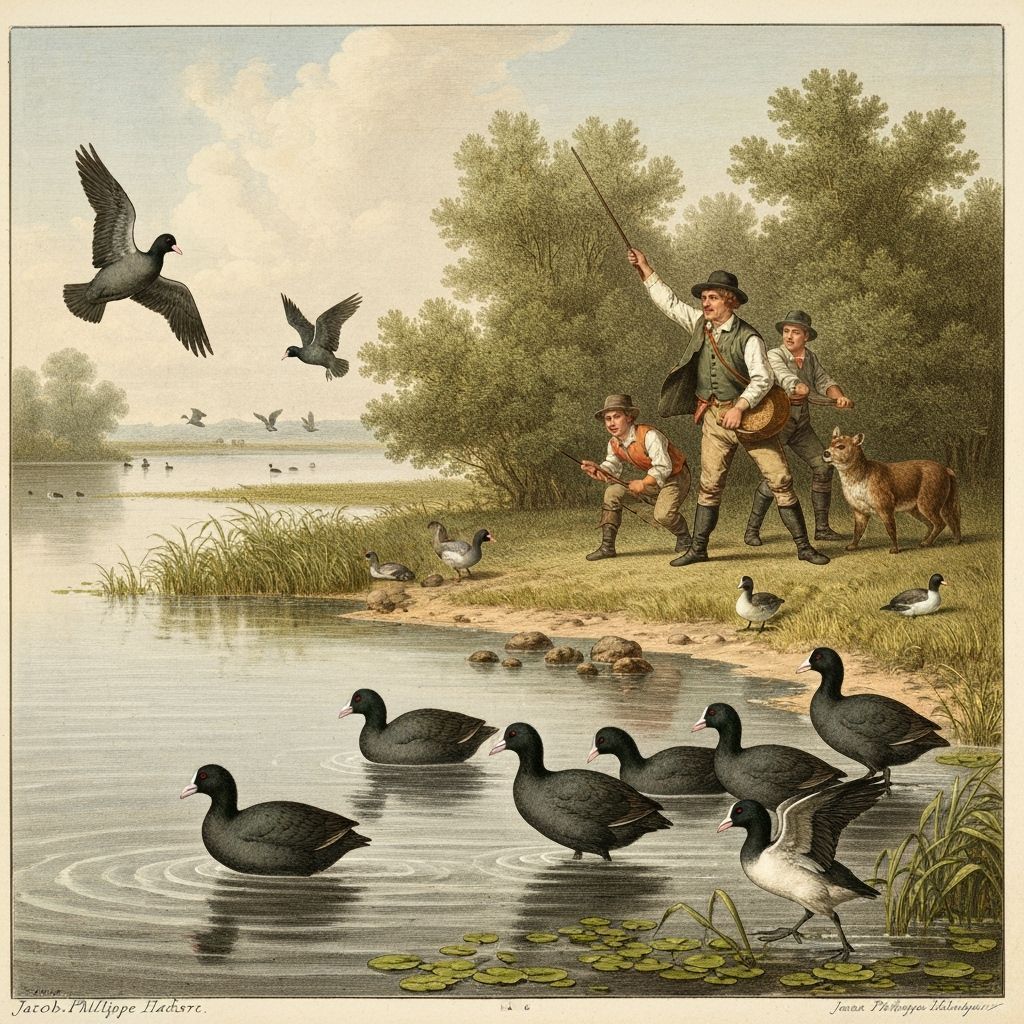 Coot Hunting at Lake Fusano