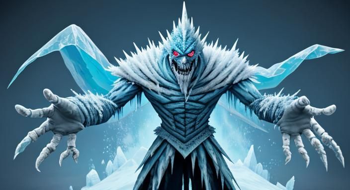 Horrorcore Ice Elemental: The Grither