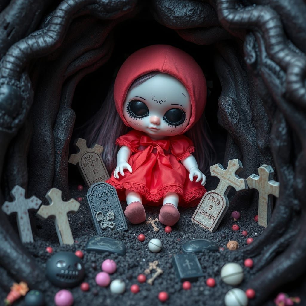 Eerie Doll Graveyard Vortex
