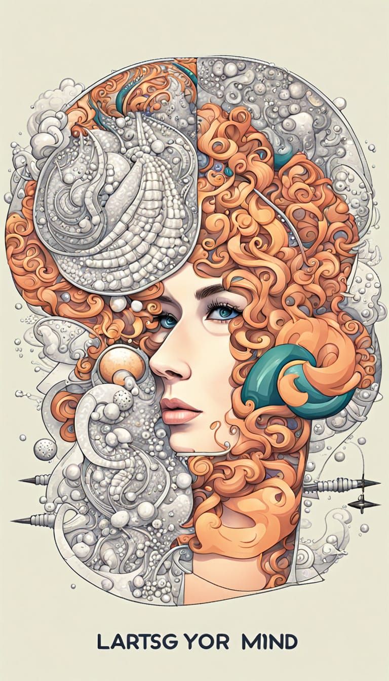 AI-Generated Abstract Art Exploring The Mind