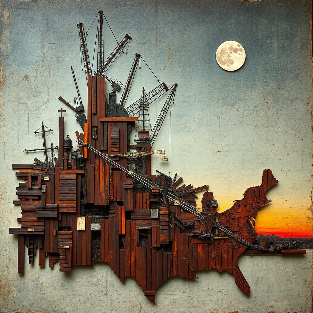 Surreal Abstractions in Decaying Chaos