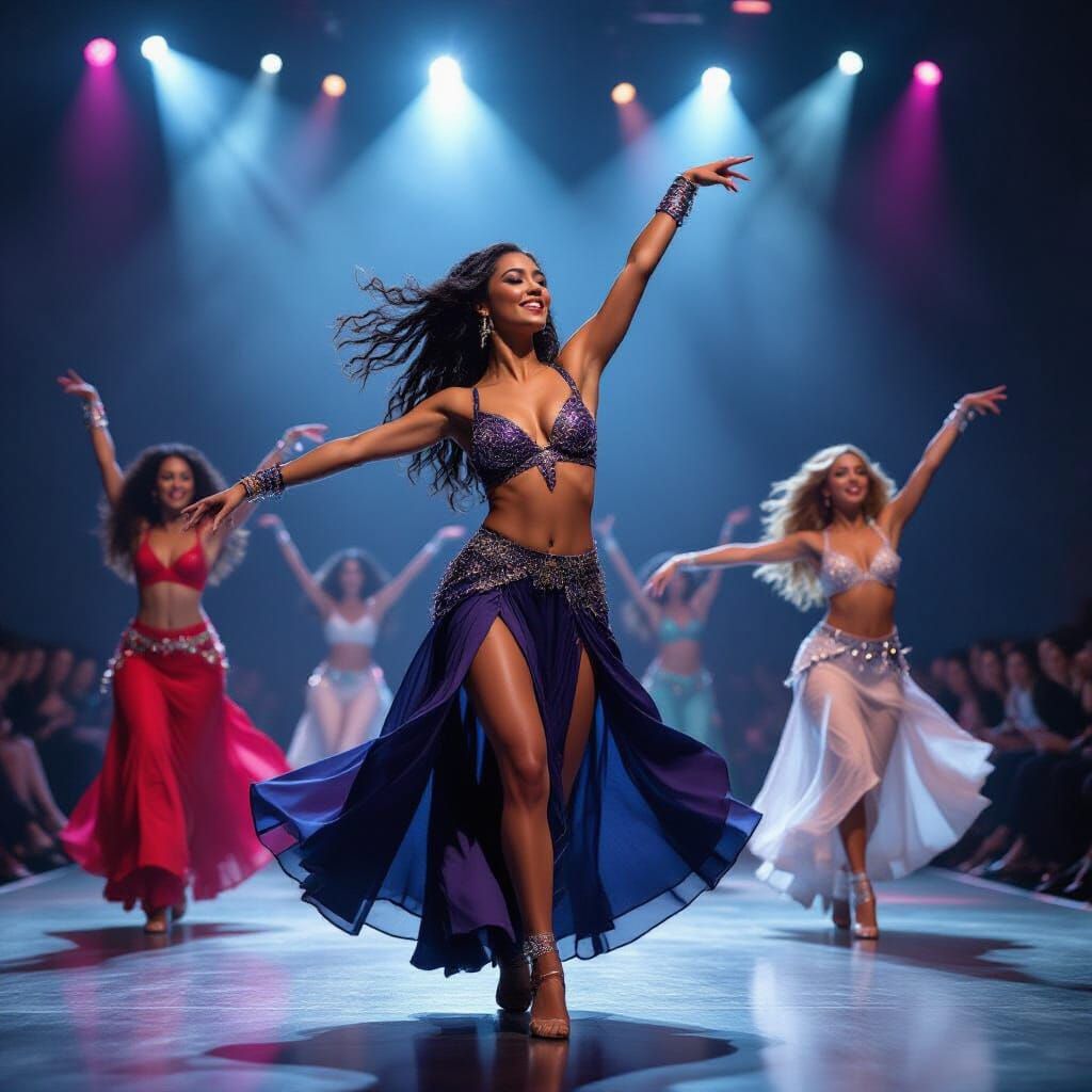 Dynamic Dance Movement Captured