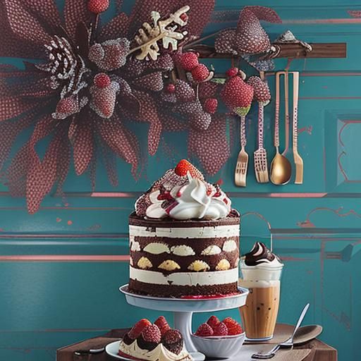 Delicious Dessert Assortment: Cakes, Mousses and Cheesecakes