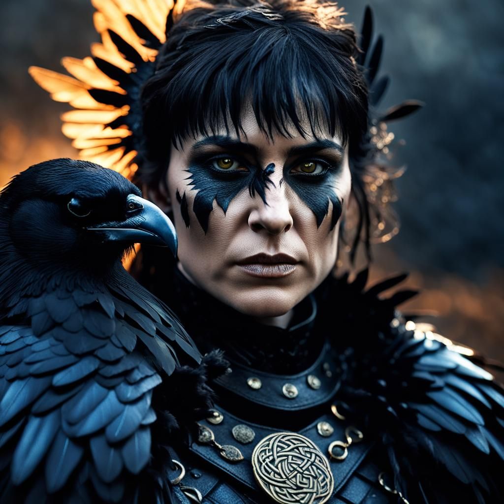 Morrígan: Celtic Goddess in Cinematic Realism