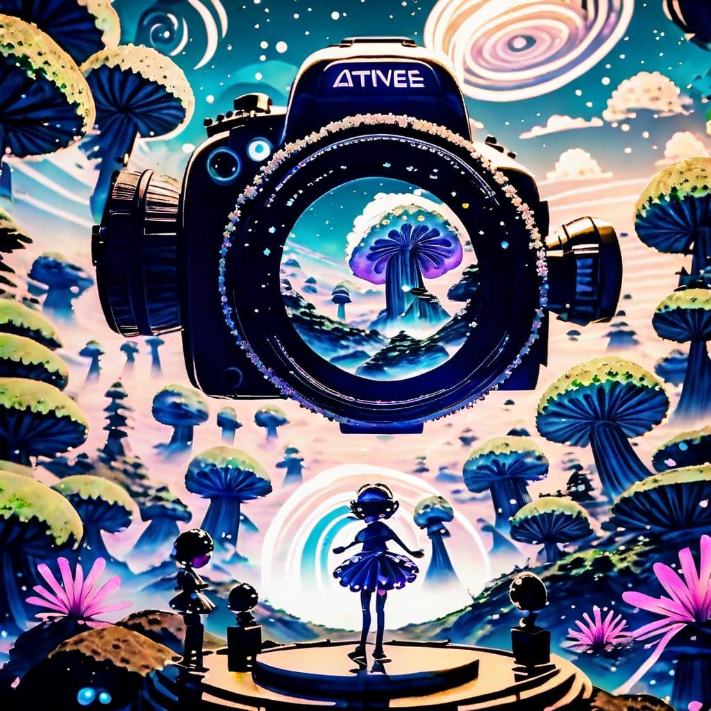 Surreal Camera Captures Fairies in Dream Landscape