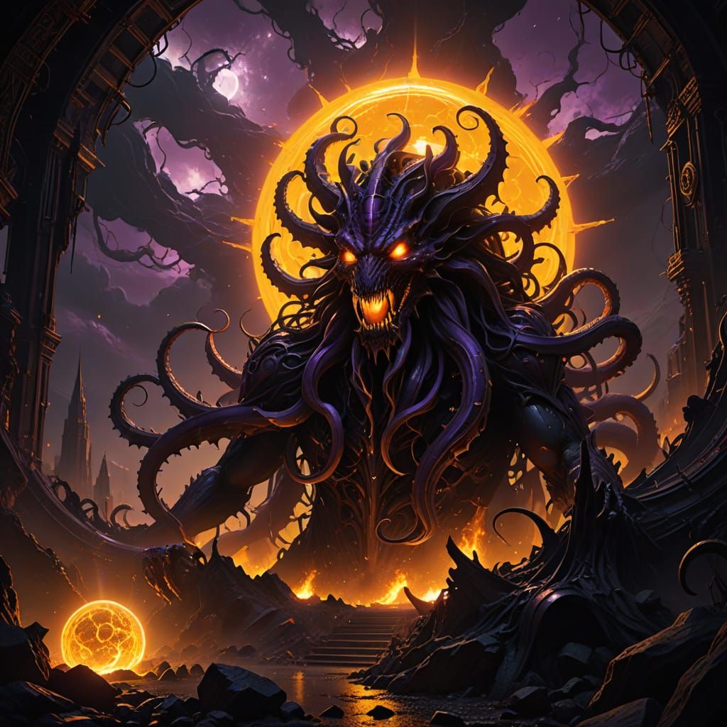 Dark Fantasy Apocalypse Consumes the Sun