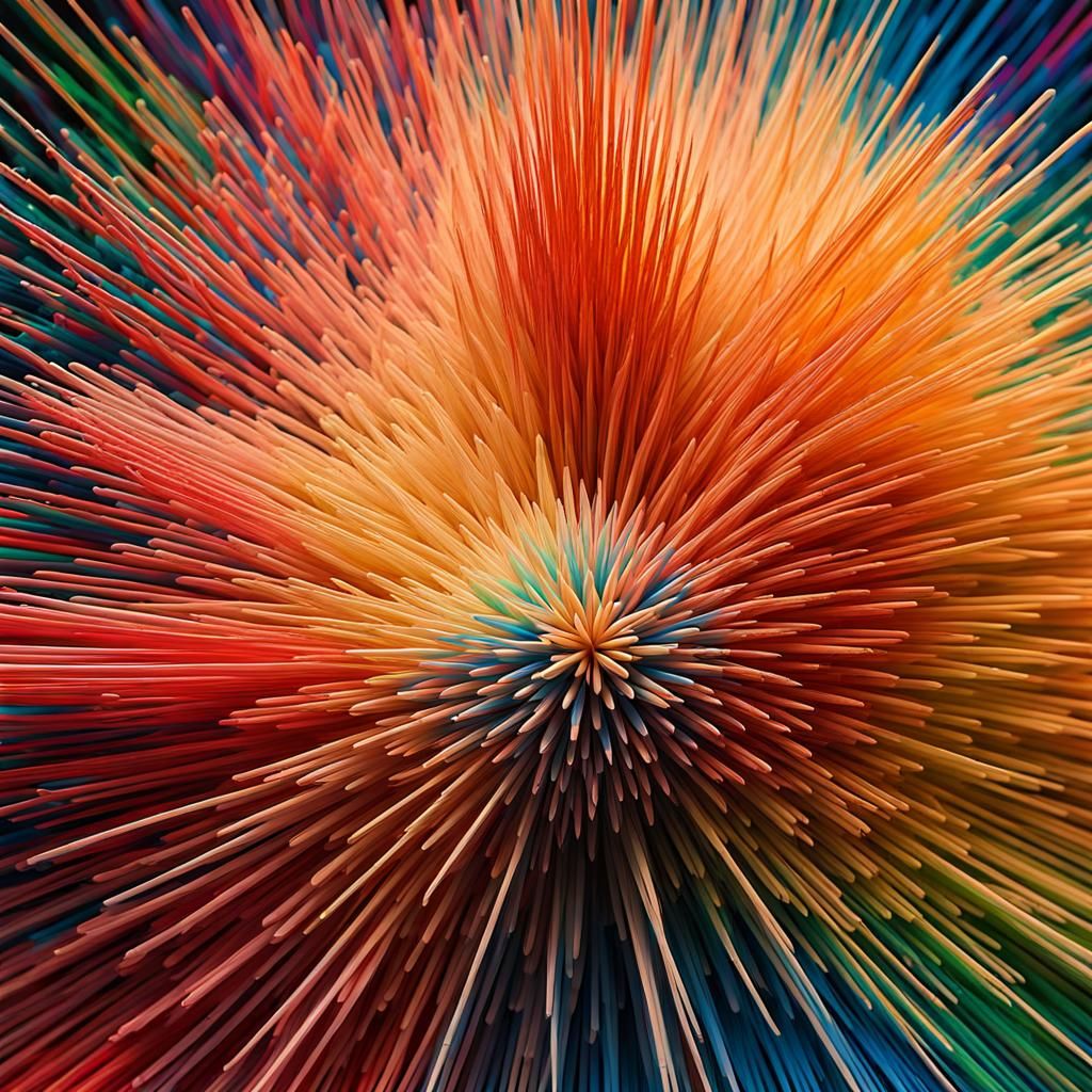 Epic toothpick sculpture,  , made of toothpick, toothpicks, 8K resolution 64 megapixels soft focus, psychedelic paint sp...