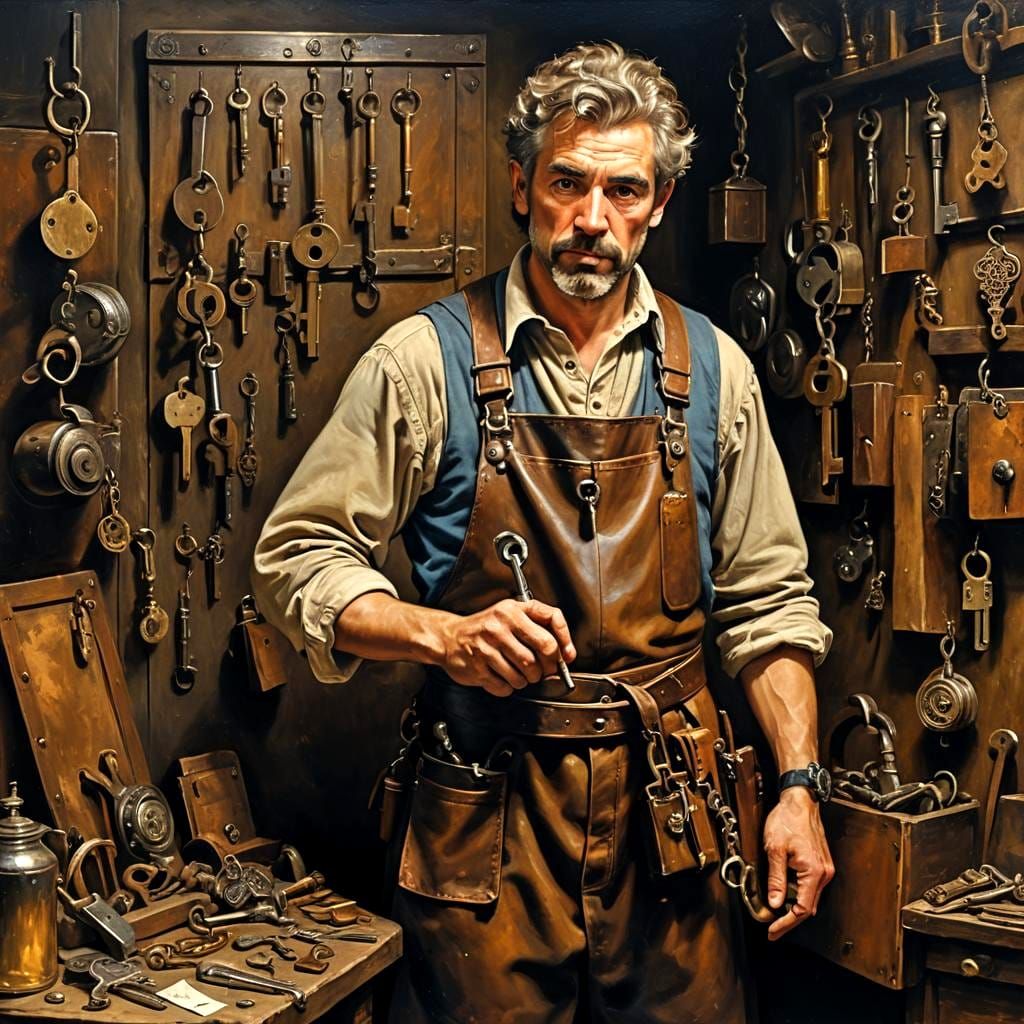 Locksmith's Secrets: A Keeper of Doors and Keys