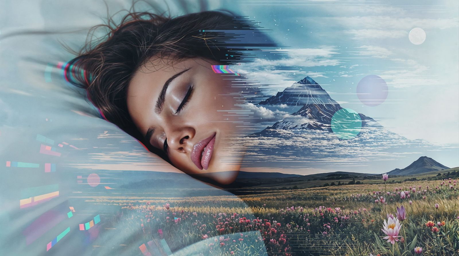 Surreal Dreamscape Born from Digital Chaos