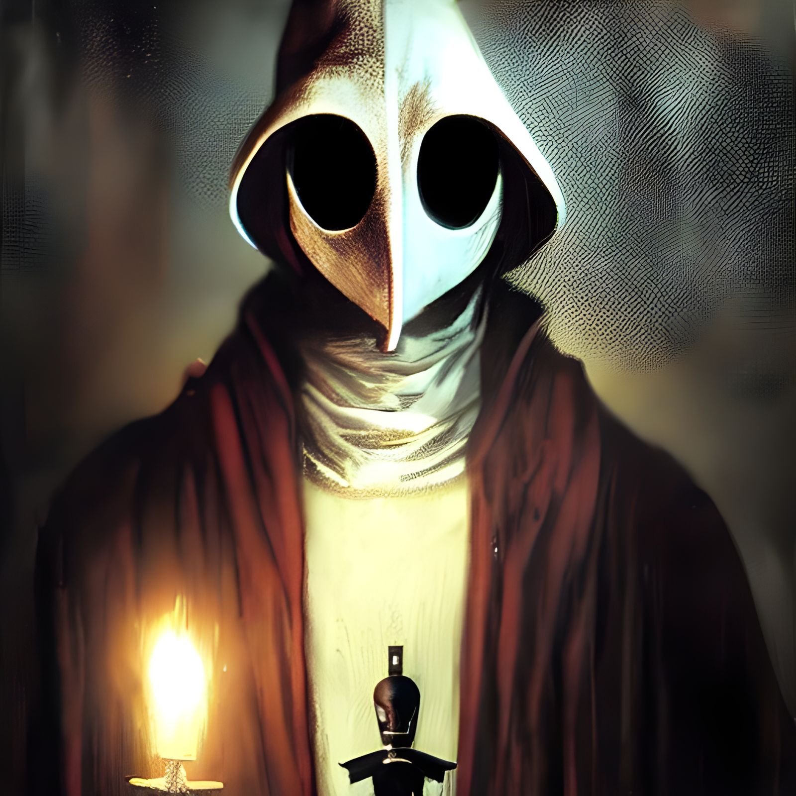 Sinister Plague Doctor Art