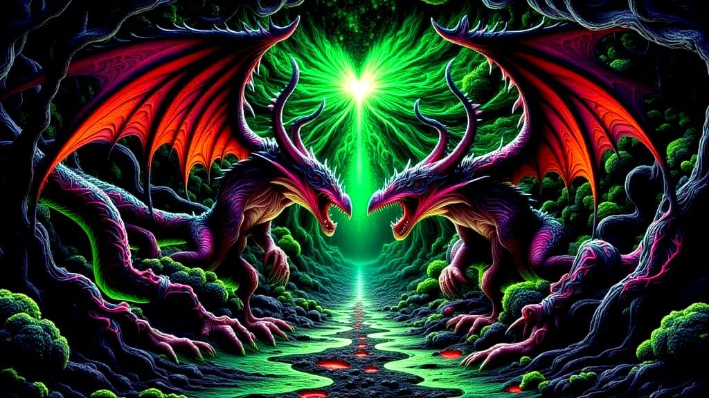 Where’s a good blacklight when you need one?