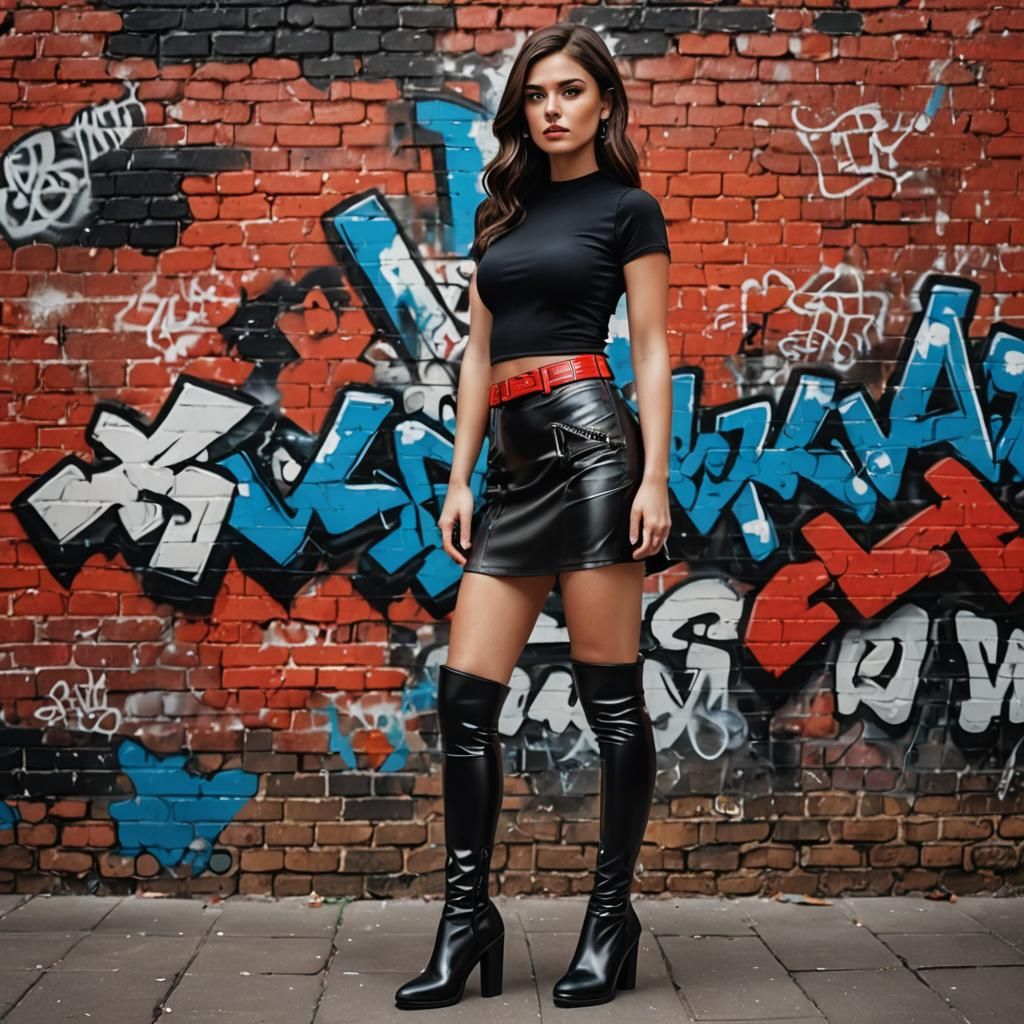 Hyper-Realistic Portrait in Urban Fantasy Style