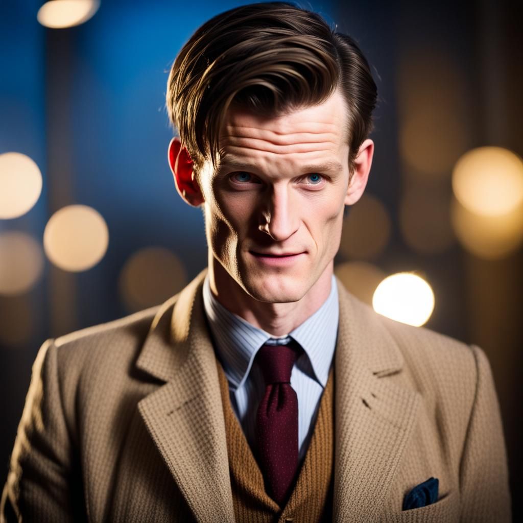 Matt Smith as Dr. Who: Professional Portrait
