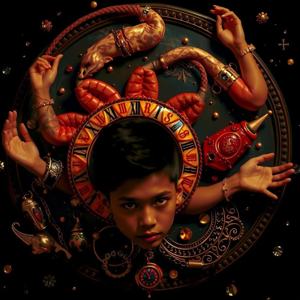 Abstract Display of Perfection, Precision, and Brilliance