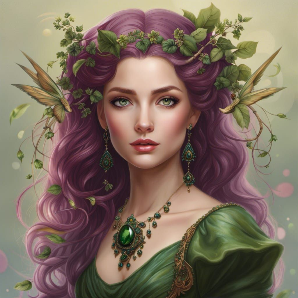 Blackberry Prince Portrait in Disney Style