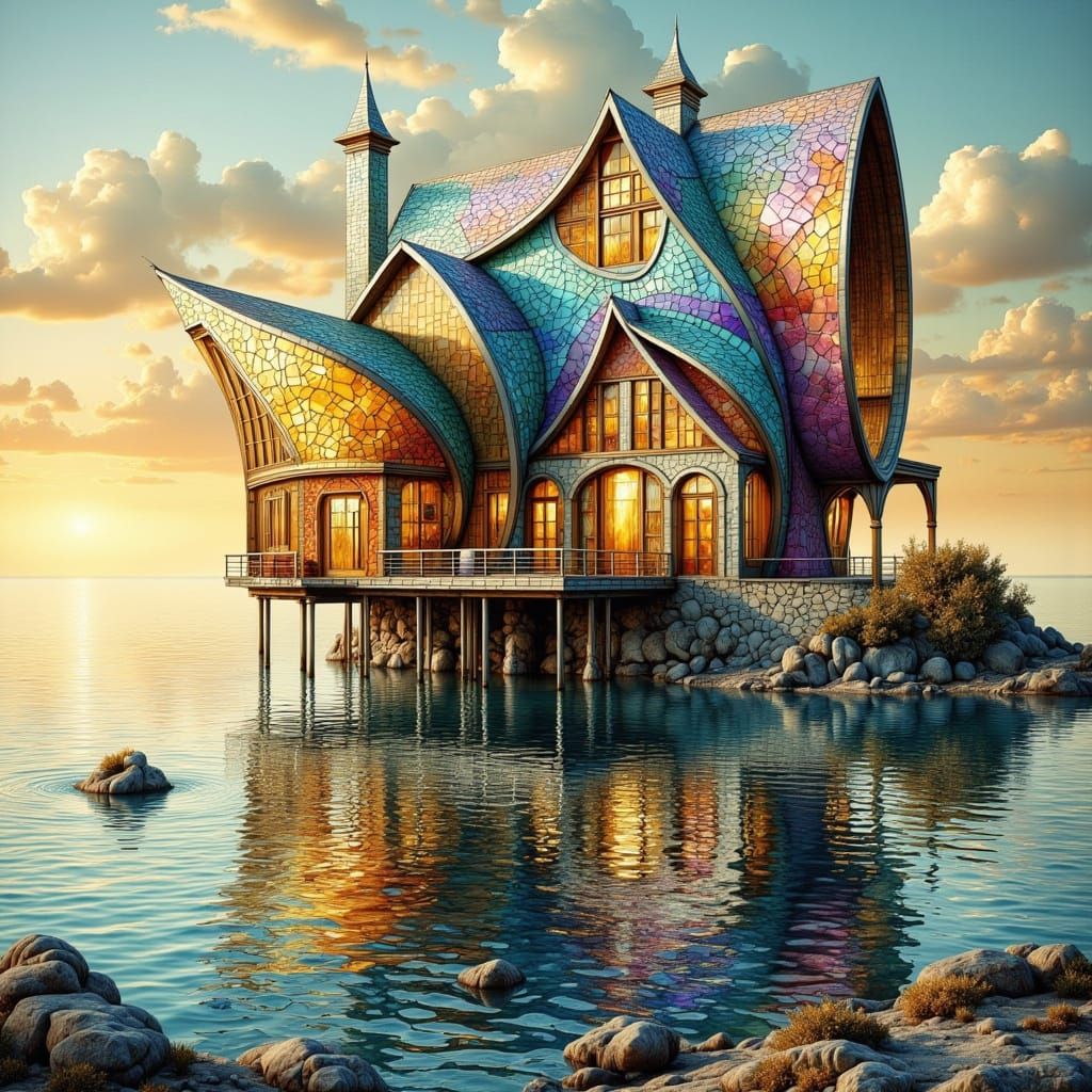 “The Stained Glass Sanctuary”