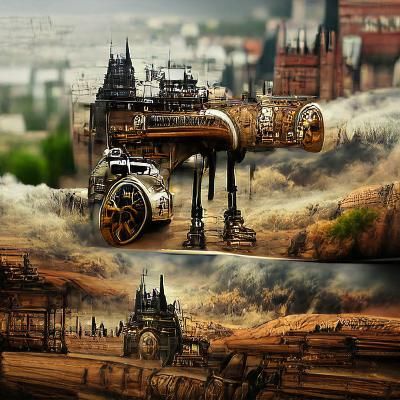 Star Wars Reimagined in Steampunk Style