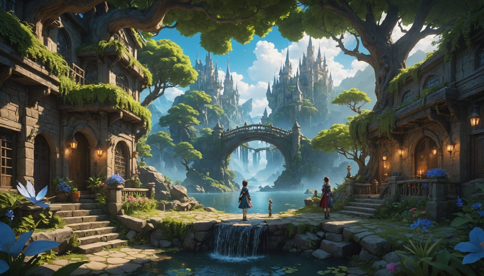 Enchanted Realm of Whimsy and Wonder