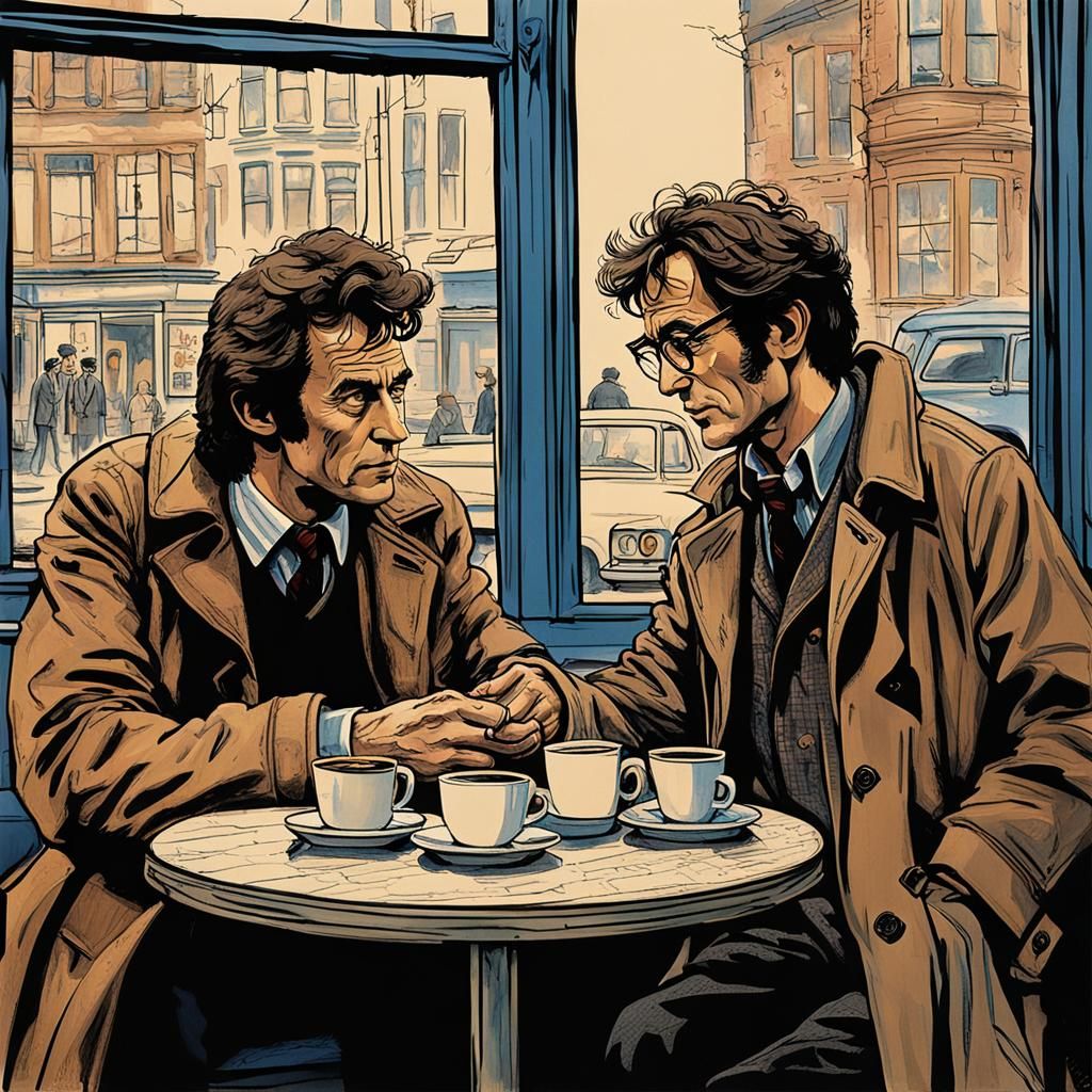 Harry Potter and Dirty Harry in Hyperrealistic Art