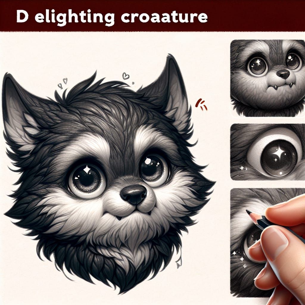 Charming Werewolf with Expressive Eyes