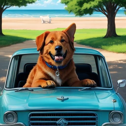 Dog Days of Summer: An AI Interpretation