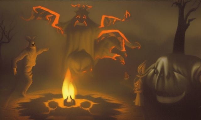 Spooky Demon Summoning: A Dark Ritual