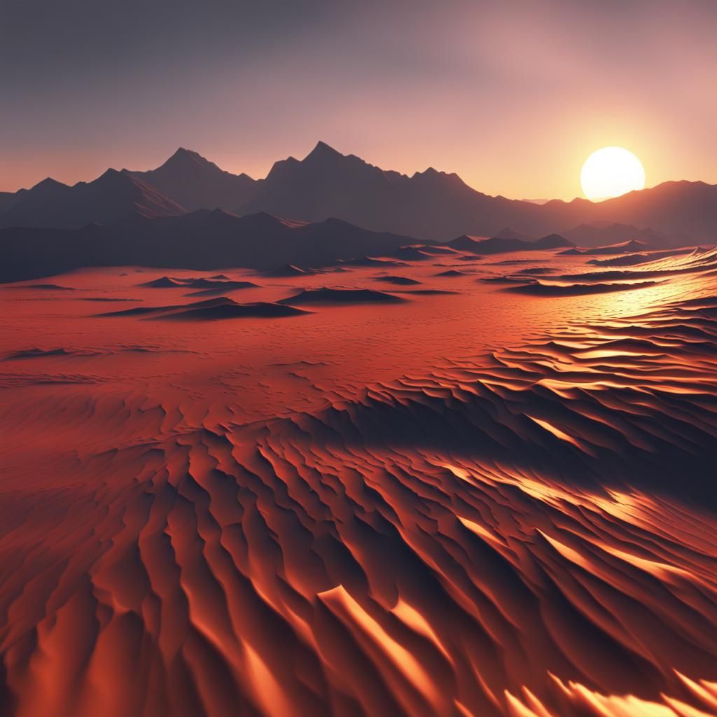 A Thousand Sunsets in Unreal Engine