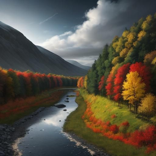 Vibrant Artwork Inspired by Mould and Anadol