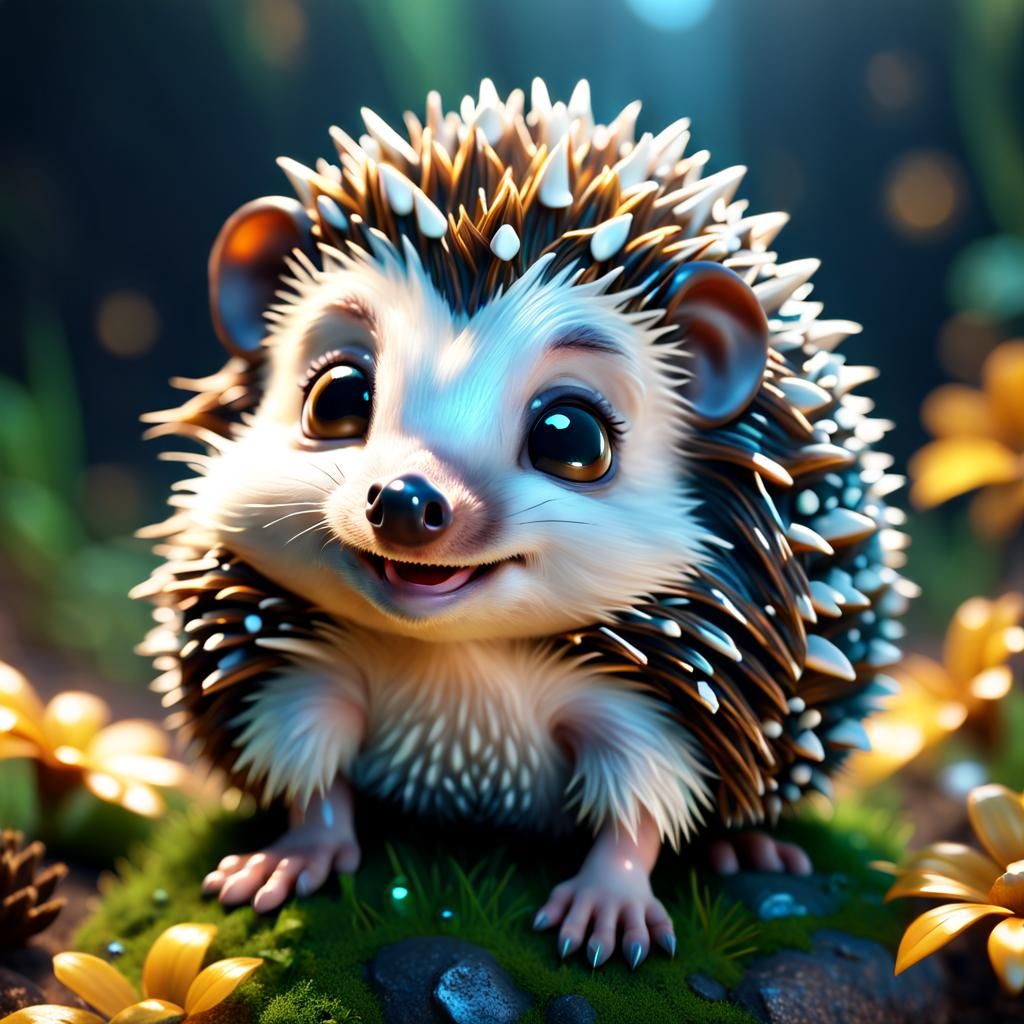 Adorable baby hedgehog π¦