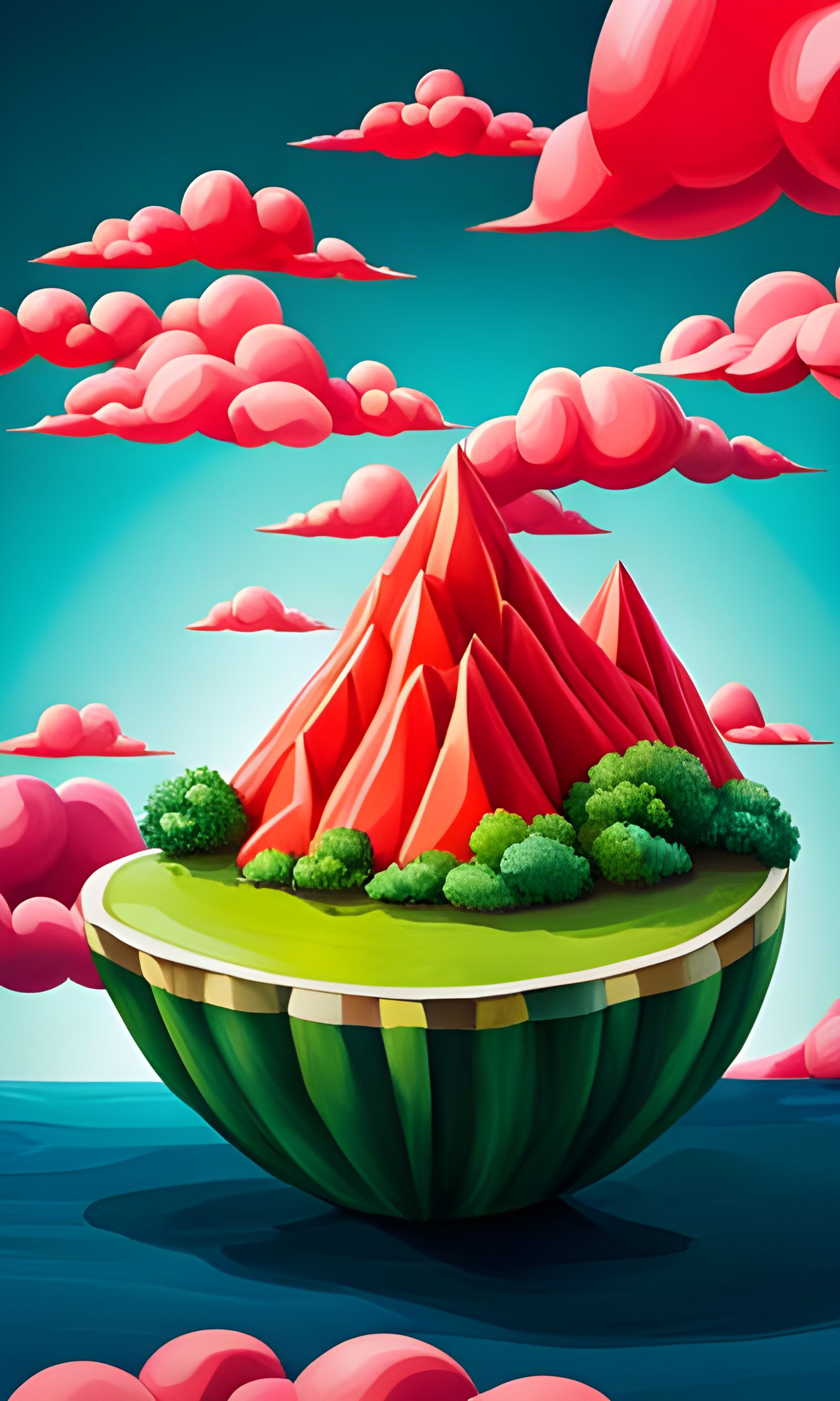 Ruby watermelon island