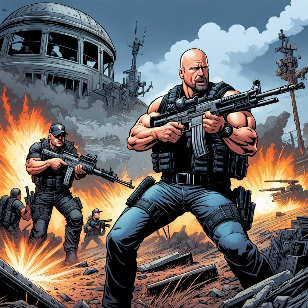 Major Steve Austin, Special Forces
