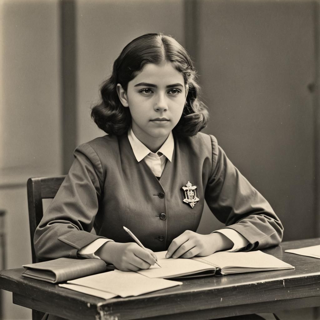 Teenage Dream: Sofia in 2D Painting Style