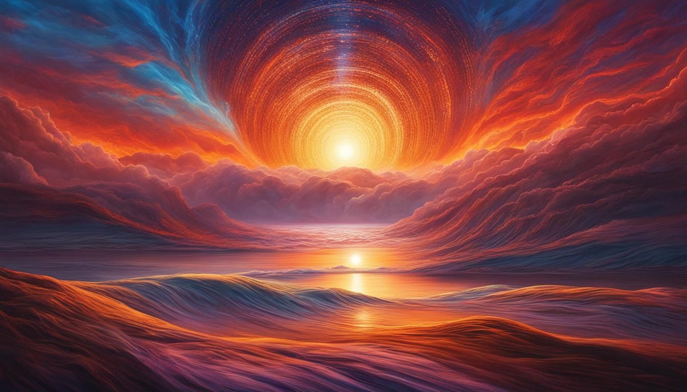 Radiant Point of Light with Celestial Harmony