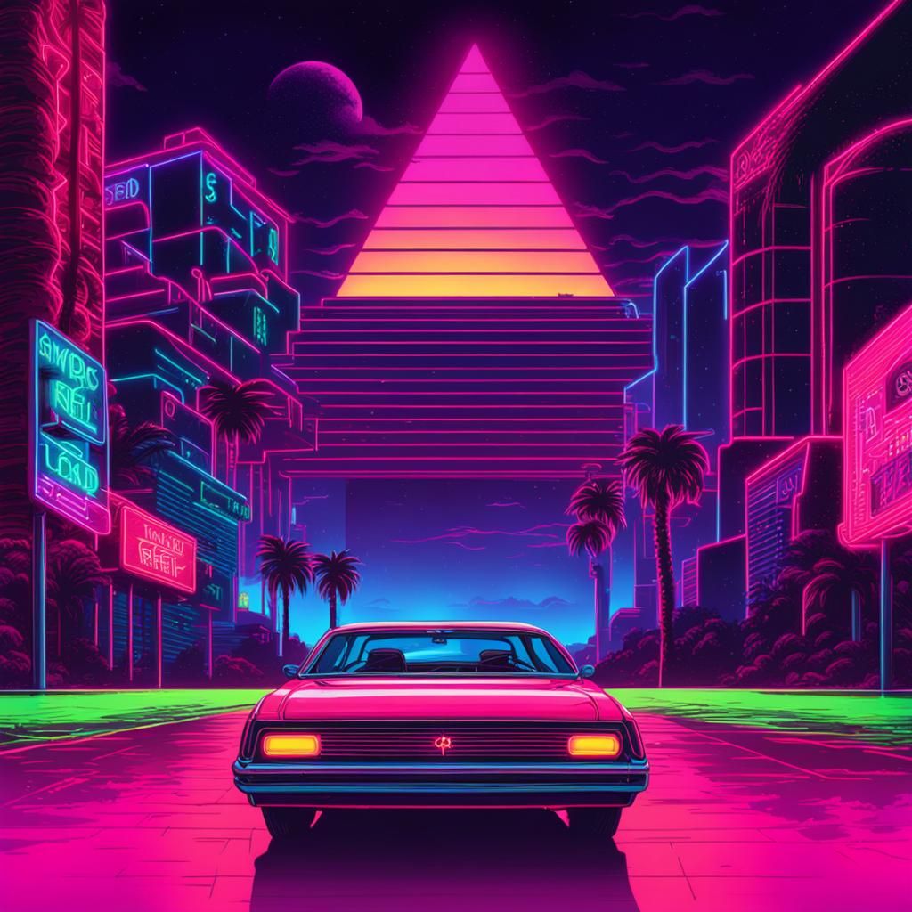 Synthwave Neon Apocalypse: The World's End
