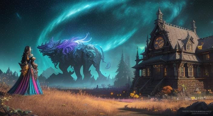 Astral Cosmic Game Cinematic in Unreal Engine