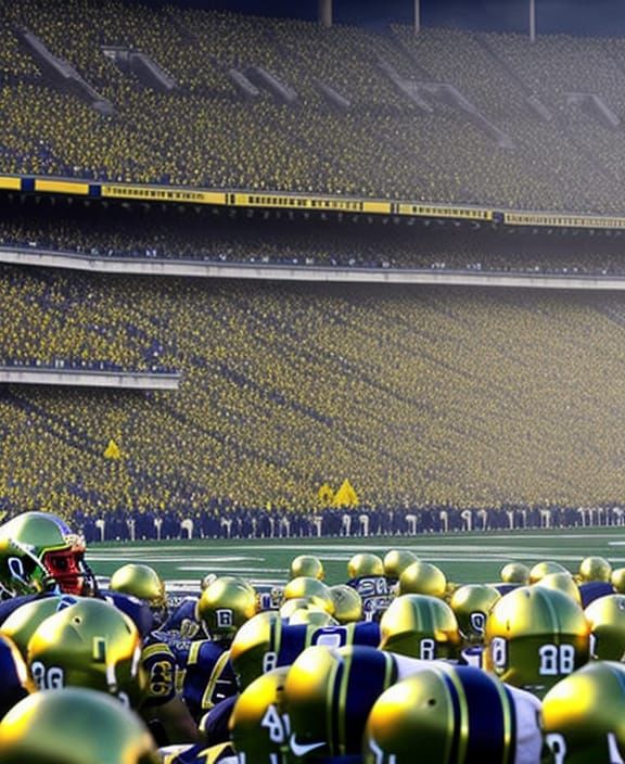 Notre Dame Fighting Irish Game Day: 3D Render