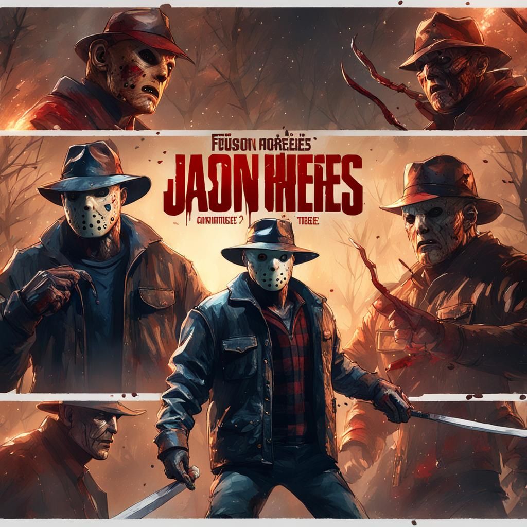 Horror Fusion: Jason Voorhees and Freddy Krueger
