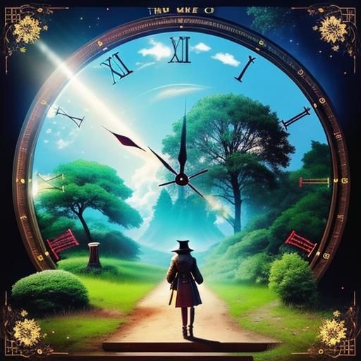 Abstract Visualisation of Time's Journey