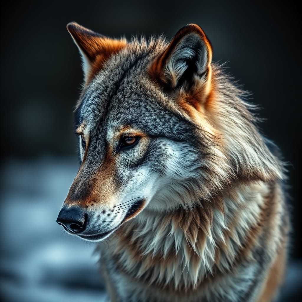 Wolf's Flicker in Moody HDR