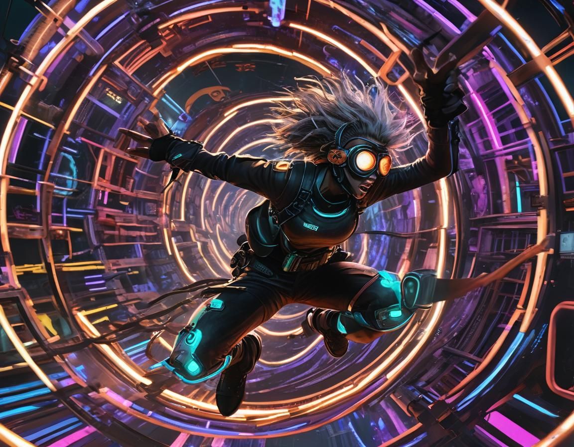 "Futuristic Extreme Theme Park", The Hamster Cage Ride