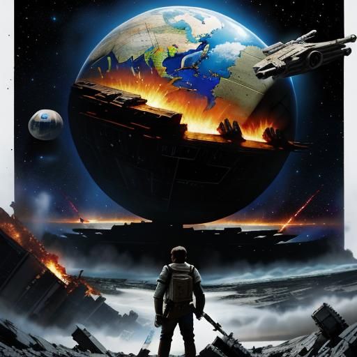 Star Wars: Destruction of Planet Earth