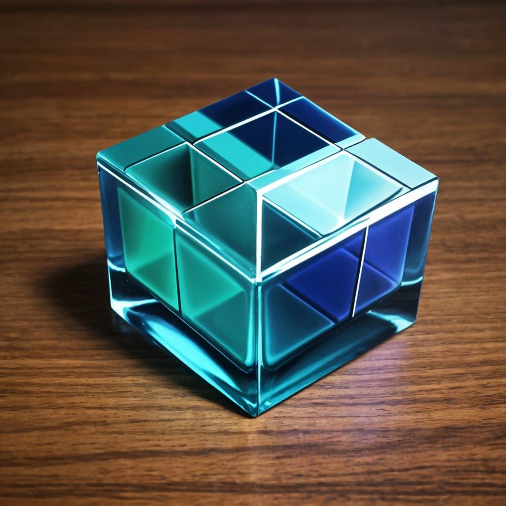 Geometric Cubescent Formations in 3D