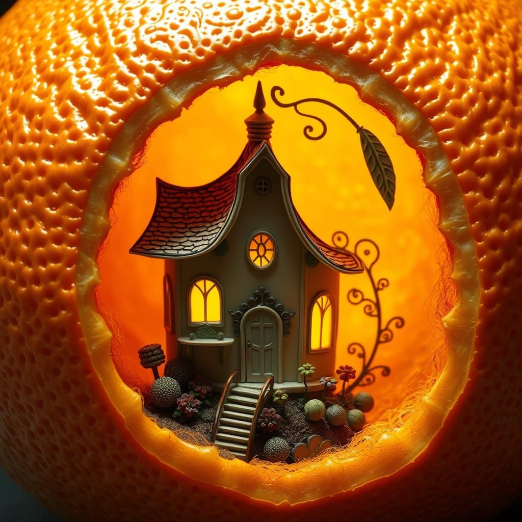 Hidden Fairy House 🍊