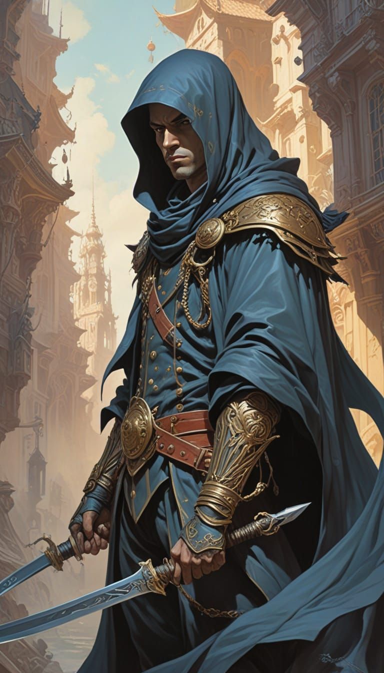 Ethereal Dream-Thief in a Celestial Realm