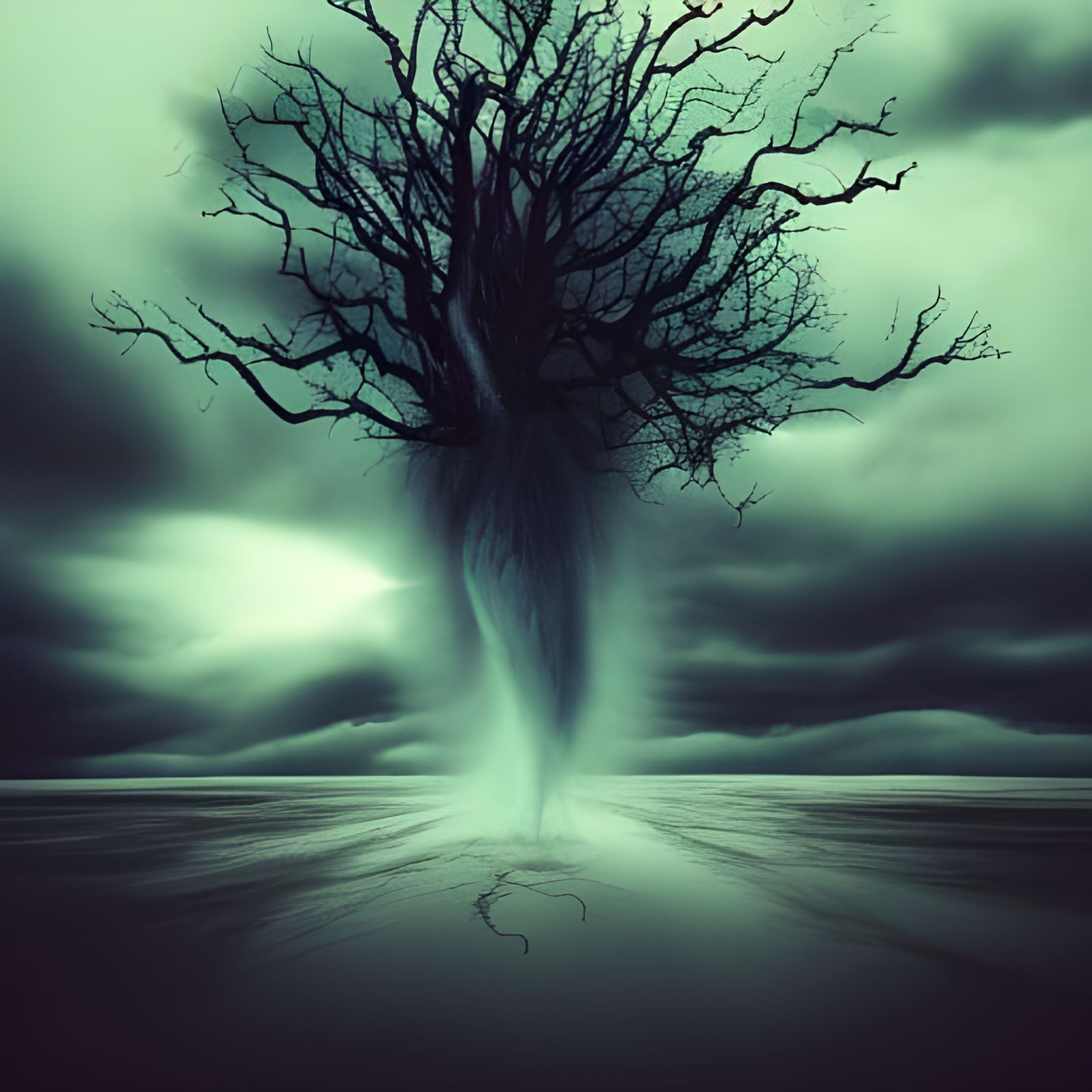 Diabolical Electrified Tree Monster Doll