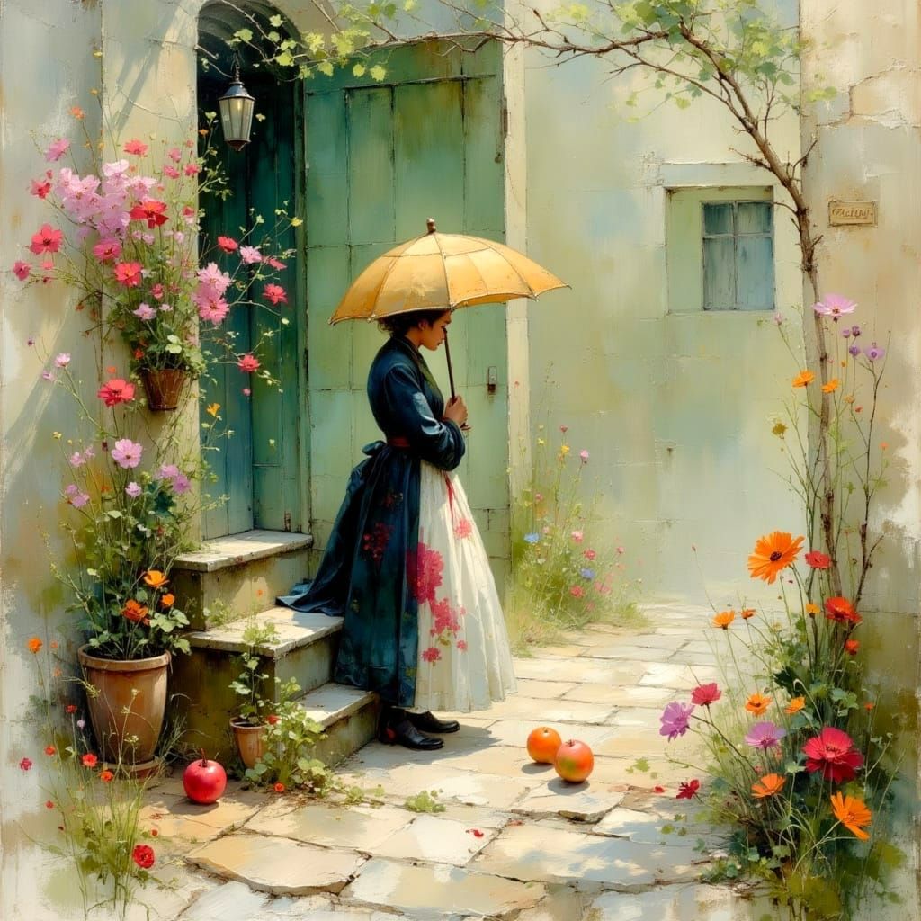 Whirlwind Romance in a Cozy Pastel Landscape