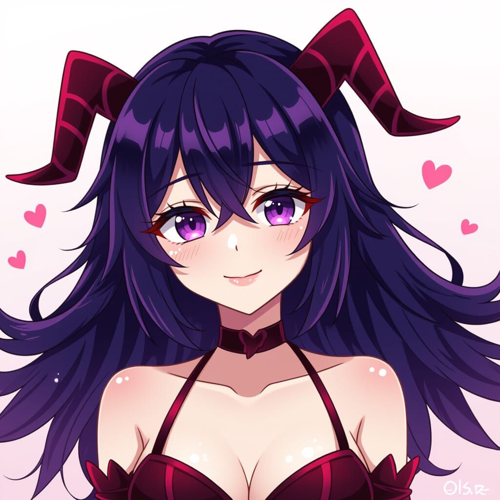 Alastor from Hazbin Hotel in Anime Key Visual Style